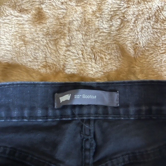 LEVI’S 515 BOOTCUT JENS FOR WOMEN SIZE W29 L30 COLOR BLACK - Picture 12 of 16